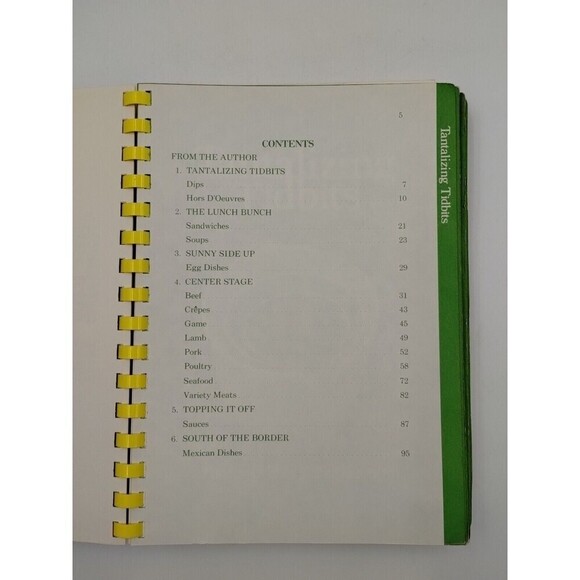 Creme Of The Crop 20 Years Of Favorite Recipes (Spiral,  1979) Cookbook By Jane - Picture 9 of 10